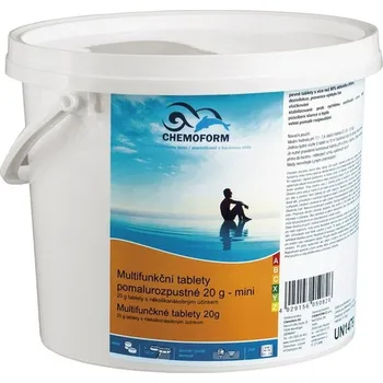 Bazénová chemie BST - Bazénové Super Tablety mini 1 kg