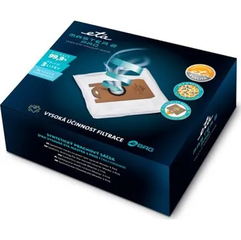 Příslušenství k vysavači Náhradní sáček ETA Syntetický, prachový, 3 ks 6229 00400