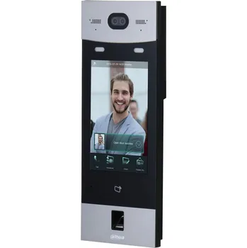 Bezpečnostní kamera DAHUA TECHNOLOGY Dahua Dveřní stanice IP 10" LCD 1280x800 2Mpix 88st WDR IP65 RFID, Code, Face, Finger, app