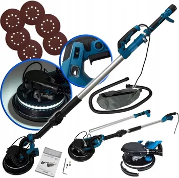 sanační bruska BRUSKA ŽIRAFA NA SÁDROKARTON, OMÍTKY, ŠTUKY, LED, REGULACE VÝKONU 3350W