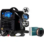 Invertorová svářečka MIG/MAG poloautomat Spartus EasyMIG 227DP synergická MMA