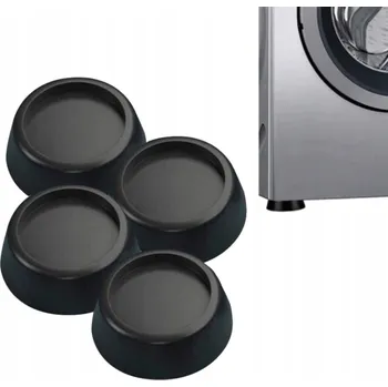 Praní a péče o prádlo ANTIVIBRAČNÍ PODLOŽKY POD PRAČKU MYČKU GUMOVÁ ANTIVIBRAČNÍ PODLOŽKA 4 ks