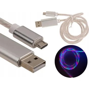 Datový kabel Kabel ootb USB - microUSB typ B 1 m vícebarevný