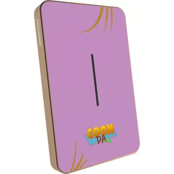 Powerbanka Picasee Powerbanka s MagSafe 5 000 mAh Zlatá - COONDA růžovka