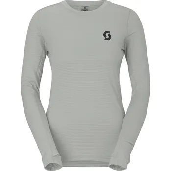 Běžecké oblečení SCOTT běžecké triko Tee W's Endurance Warm LS léto Šedá M Dámské
