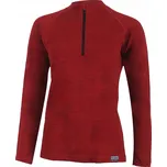 Dámská Mikina Lasting LAURA 100% Merino Vlna EXPEDITION Červená (3169) S