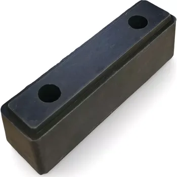 Gumový doraz na nákladní vozidla, návěsy FLOMA - délka 35 cm, šířka 10 cm, tloušťka 10 cm - 62621323