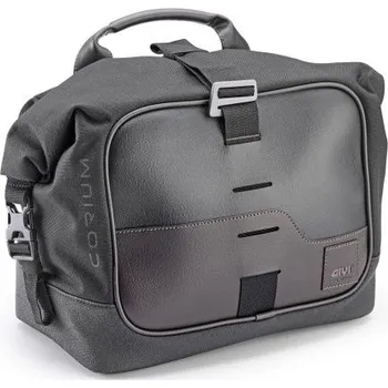 Zavazadlo na motocykl Crm106 boční brašna, hnědočerná, samostatná, objem 13 l., (řada Corium)