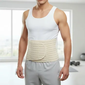 Elastický stahovací pás pro zpevnění středu těla 242 béžový 88 x 23 cm