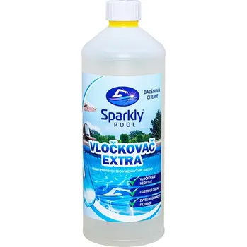 Bazénová chemie Sparkly POOL vločkovač EXTRA - tekutý 1l