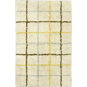 Koupelnová předložka MADAM STOLTZ Koupelnová předložka Checked no. 2 Tufted 60 × 90 cm