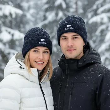 Čepice Zimní čepice EISBÄR Mana MÜ Black Černá