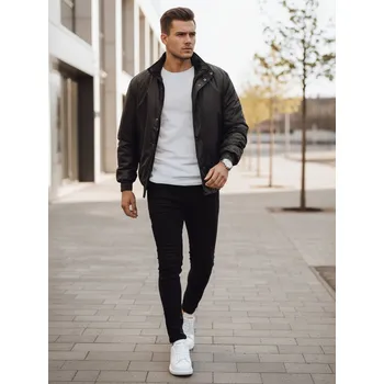 Pánská bunda Černá přechodová bunda TX4583 Velikost: M