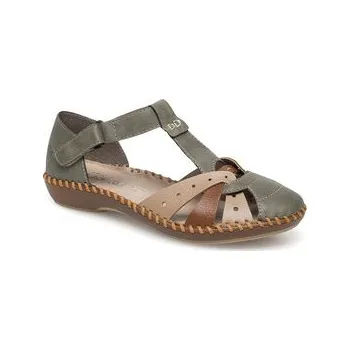 Dámské sandále Sandály Rieker M1655-54 Zelená 36
