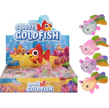 Modelovací hmota Mačkací kachna barevná 6 cm Euro-Trade