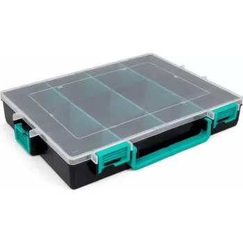 Sada nářadí VISIBOX prázdný XL černá/zelená