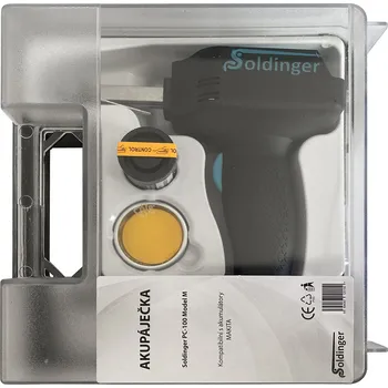 Páječka Transformátorová aku páječka Soldinger PC-100 pro akumulátory Makita v kufříku