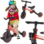 Trike Fix Mini odrážedlo tříkolka 3v1 s pedály červená