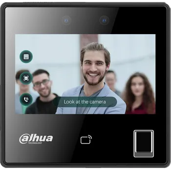 DAHUA TECHNOLOGY Dahua Přístupový terminál 2Mpix 4,3" LCD LAN vnitřní rozpoznání obličeje RFID kód nebo kombinace, zvonek