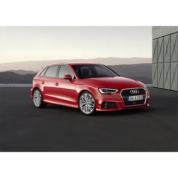 Nosič kol Příčníky Aurilis Green Valley Quick Vento Black pro Audi A3 Sportback (8V) 2012-2020 s integrovanými podélníky