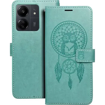 Pouzdro na mobilní telefon Flipové pouzdro Mezzo pro Xiaomi Redmi 13C 5G zelené