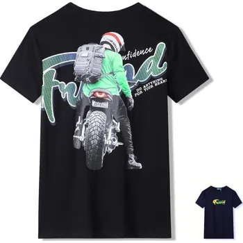 Chlapecké oblečení Tričko s motorkářem FB3814 Velikost: 146, Barva: Černá