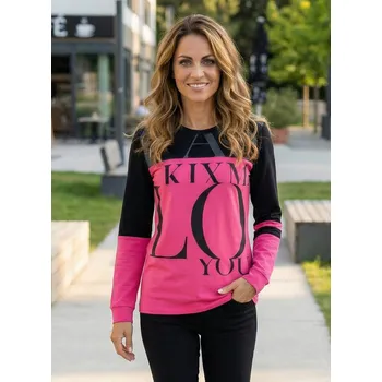 Dámská mikina Dámská mikina KIXMI URANIA RŮŽOVÁ S