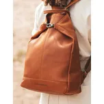 Dámský kožený batoh The Chesterfield Brand Menchester - koňak