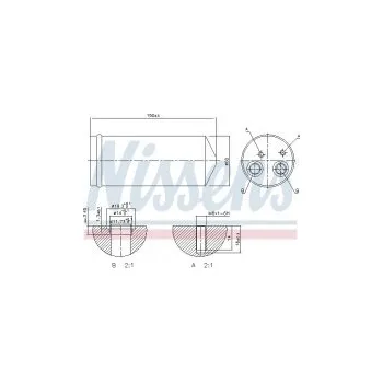 Chladič motoru Vysoušeč klimatizace NISSENS 95139