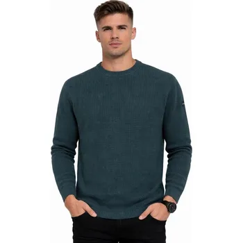 Pánský svetr Pepe Jeans zelený svetr s kulatý výstřihem, velikost M