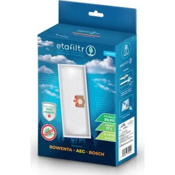 Příslušenství k vysavači Sáčky do vysavače ETA Rowenta 4 (4 ks) bílý