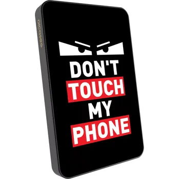 Powerbanka Picasee Powerbanka s MagSafe 5 000 mAh Šedá - Shadow Eye - Transparent