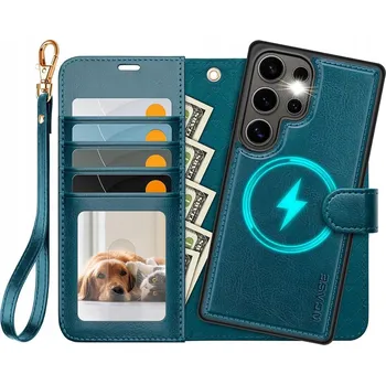 Pouzdro na mobilní telefon Flipové pouzdro OCASE pro Samsung Galaxy S25 Ultra, modré