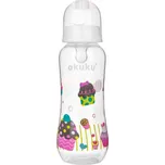 Kojenecká láhev s obrázkem Akuku 250 ml bílá