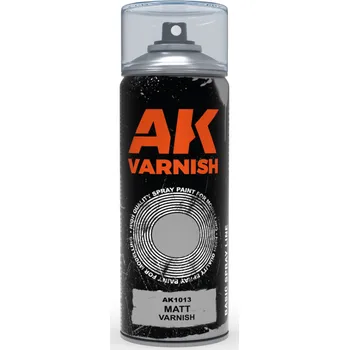 Modelářská barva AK Interactive Matt Varnish lak sprej (400ml)