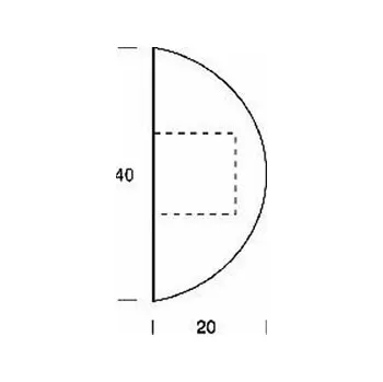 Ukončení madla AK40F/S