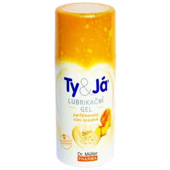 Lubrikační gel Dr. Müller Ty & Já parfémovaný broskev 100 ml