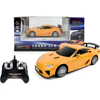 RC model auta Auto na dálkové ovládání Lexus LFA oranžové