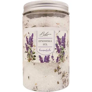 Koupelová sůl Epsomská sůl s bylinkami 400 g – levandule