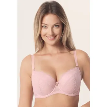 Podprsenka Petra Vyztužená podprsenka růžová Růžová 95F