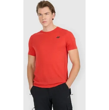 Oblečení a móda Pánské trekingové tričko z merino vlny 4F 4FWAW25TFTSM1526-62S m