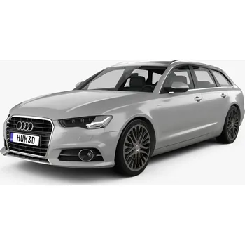Nosič kol Příčníky Aurilis Green Valley Quick Vento Black pro Audi A6 C7 Avant 2011-2018 s integrovanými podélníky