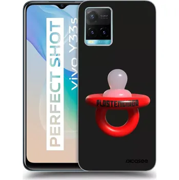 Pouzdro na mobilní telefon Picasee silikonový průhledný obal pro Vivo Y33s - Le Dudel