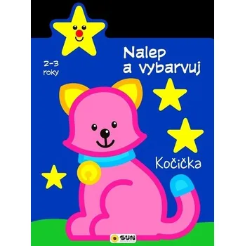 Kočička 2-3 roky: Nalep a vybarvuj