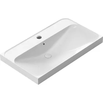 Umyvadlo Sat Nábytkové umyvadlo Brevis 81x47,5 cm otvor pro baterii uprostřed BRE8046