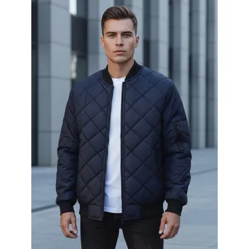 Pánský bomber Pánská prošívaná tmavě modrá bomber bunda tx2217 Velikost: 2XL