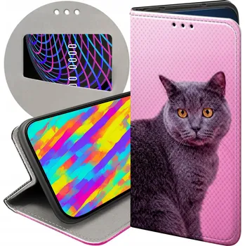 Pouzdro na mobilní telefon Flipové pouzdro Hello Case pro Xiaomi Redmi Note 14, růžové