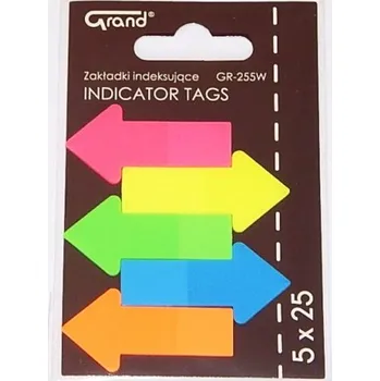 Záložka samolepící barevné šipky GR - 255 W / 150 - 1440