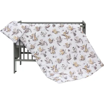 Povlečení Povlečení do postýlky 2dílné - Scarlett Afrika - 100 x 135 cm - béžová