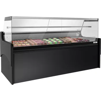 vasegastro Chladicí/masný pult - 2480 mm - s LED osvětlením & 1 policí